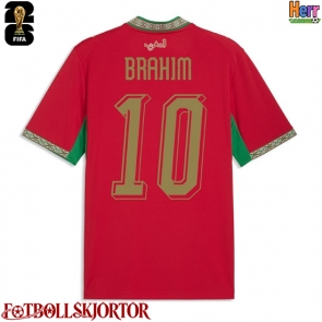 Marocko Brahim Diaz #10 Hemmatröja VM 2026 Kortärmad